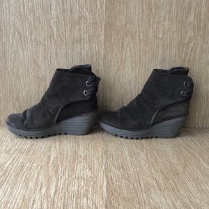 Fly London Yama Ankle Wedge Bootie